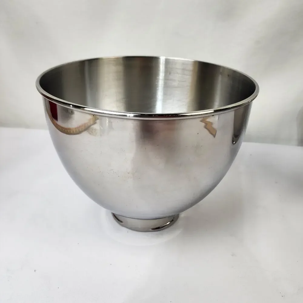 KitchenAid Mixing Replacement Bowls 4.5 Qt K45 & 2Qt K30 Stainless Steel VGC